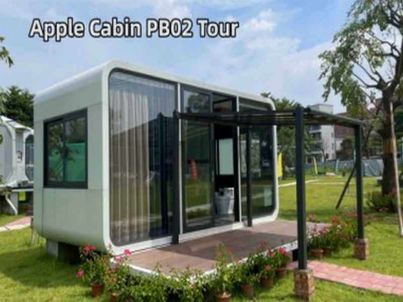 Custom-built Eco Capsule Home with eco insulation resources