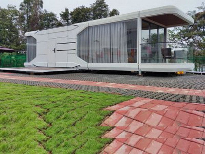 Energy-efficient capsule homes with American-made materials
