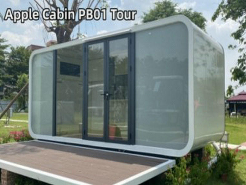 Space Pod Living Units projects with solar panels