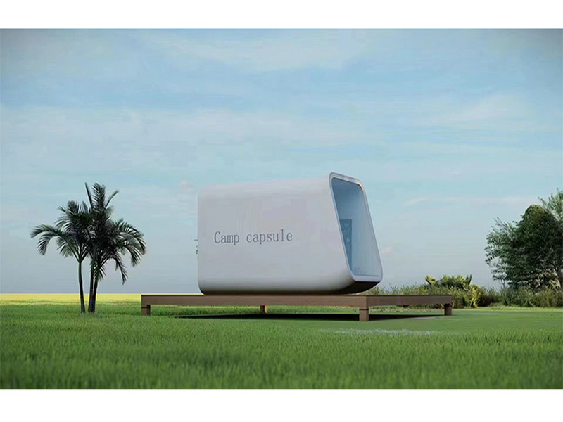 Minimalist Micro-Living Capsule Spaces with fitness centers series