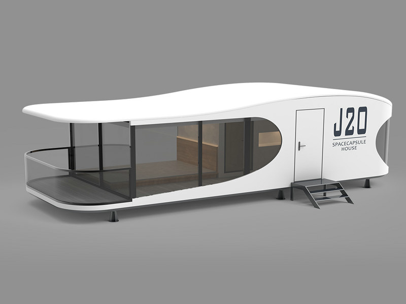 High-tech Portable Pod Houses layouts with legal services from South Africa
