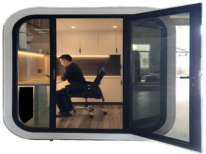Off-the-grid Off-Grid Space Pods for startup founders designs