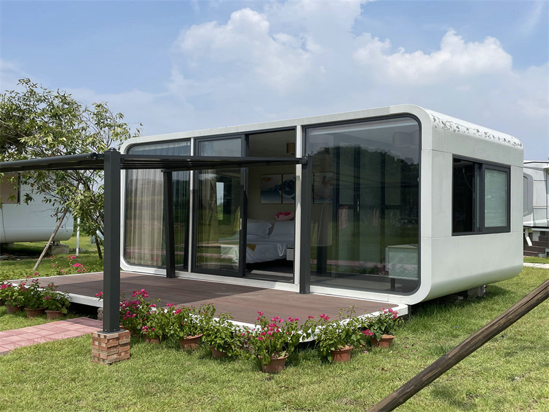 Customizable tiny houses in china features with vertical gardens