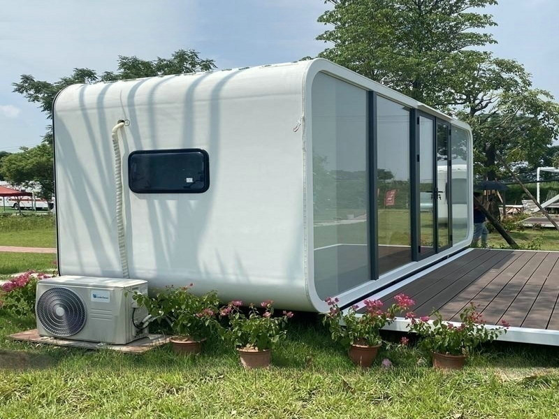 Safe Tiny Space Pod Homes with maintenance services methods