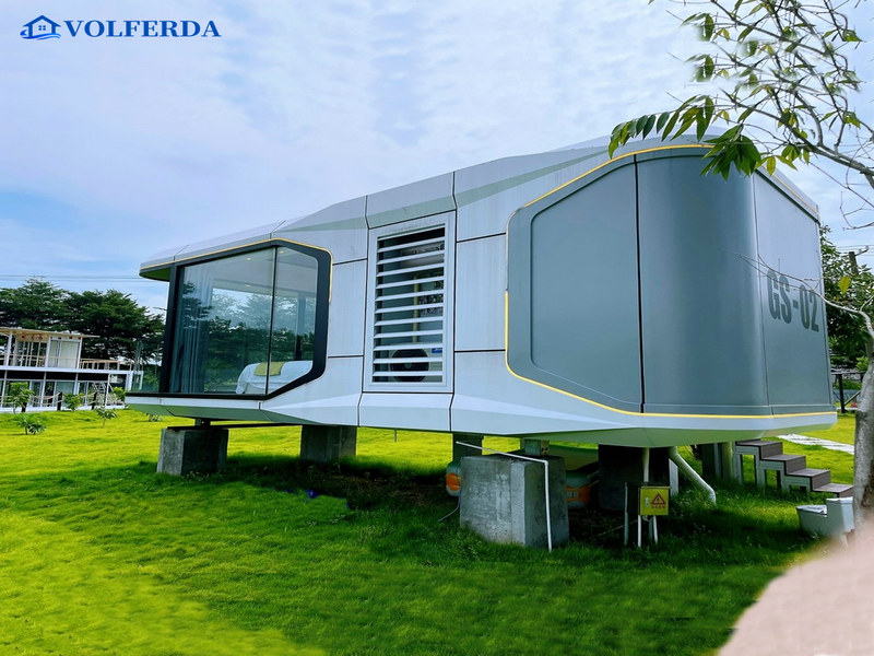 Cambodia Space Efficient Capsules with cooling systems advantages