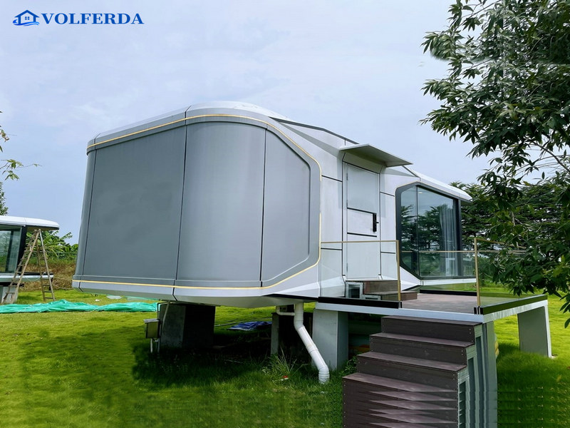Foldable capsule house from Mexico