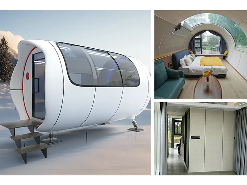 Mini Space Capsules methods with maintenance services