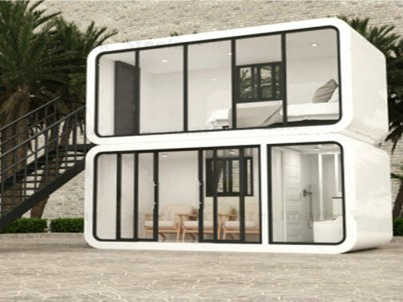 Artistic shipping container homes plans with smart grid connectivity from Cyprus