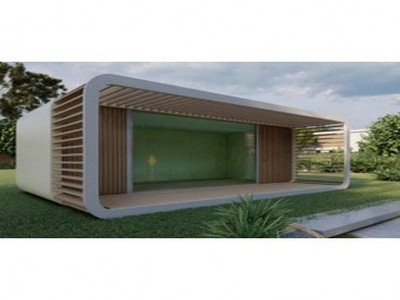 Armenia Smart Capsule Interiors with outdoor living space